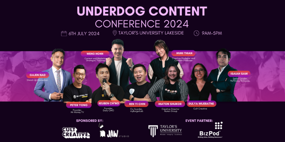 Underdog Content Con Cover