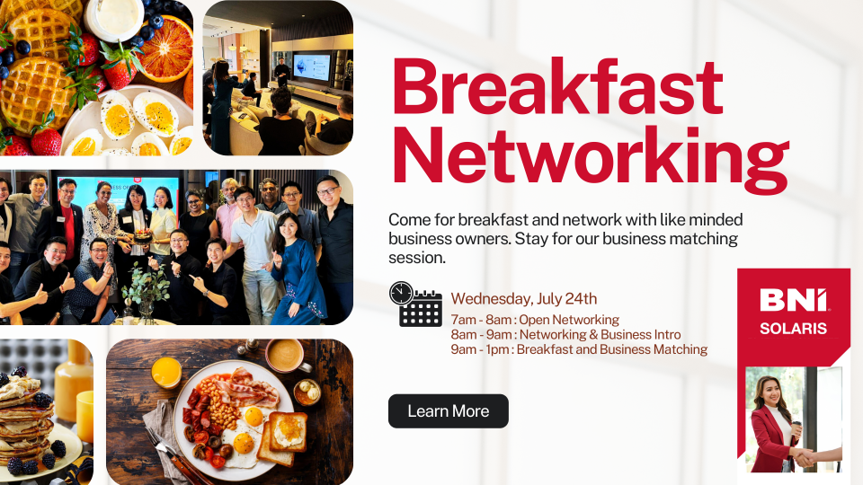 Networking, Breakfast and Business Matching Session @ The Saddle Coffee House Cover