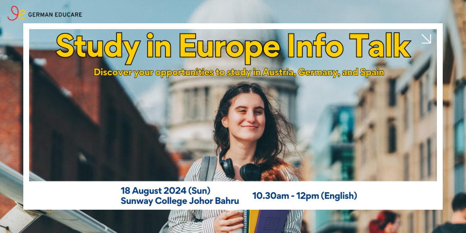 Study in Europe Info Talk Cover