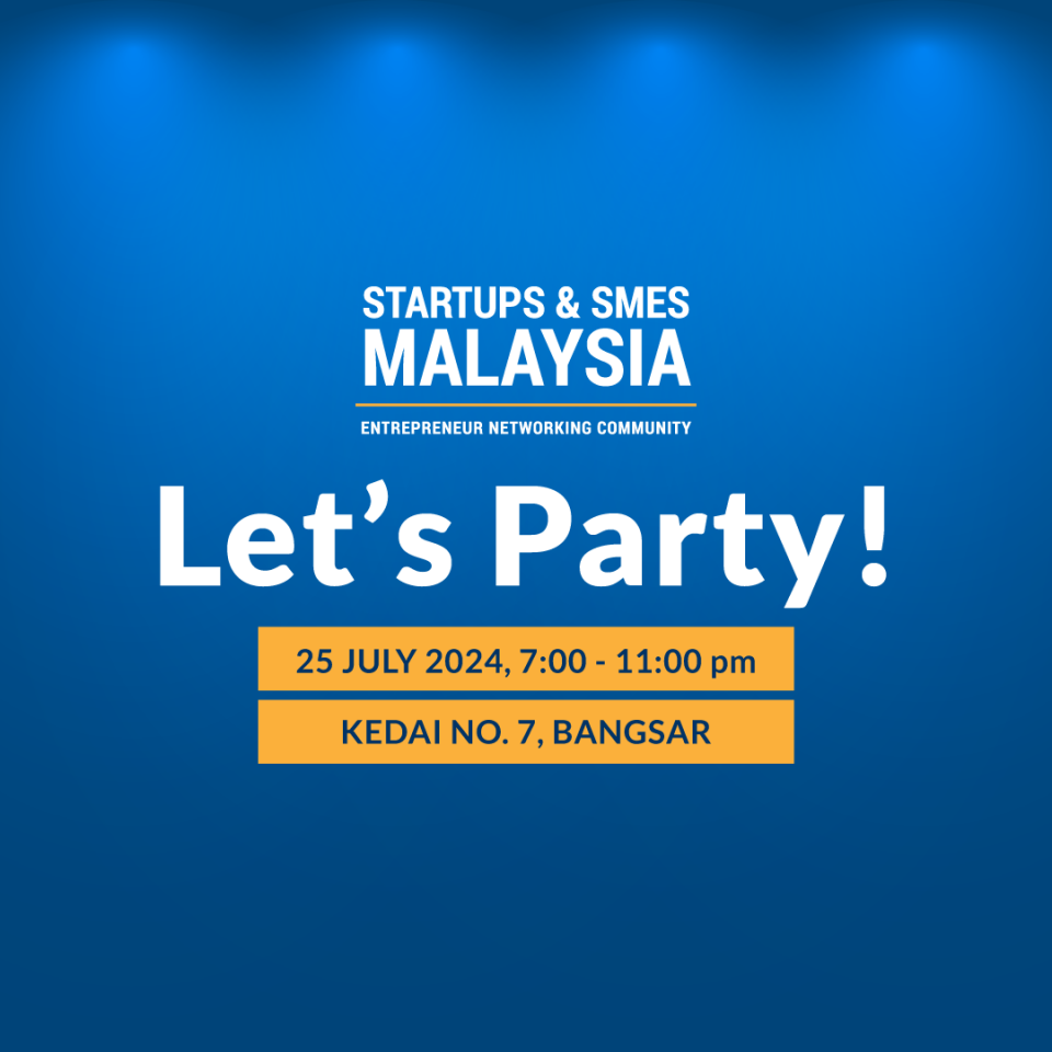 Let's Party with Startups & SMEs Malaysia Cover
