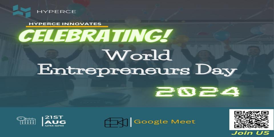 Hyperce Innovates: Celebrating World Entrepreneurs Day 2024 Cover