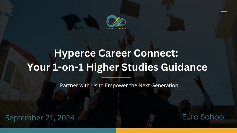 Hyperce Career Connect : Your 1-on-1 Higher Studies Guidance Cover