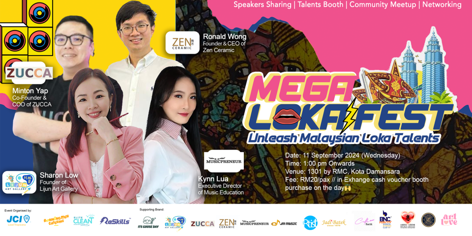 Jom Loka Art: Mega Loka Fest - Unleash Malaysian Loka Talents Cover