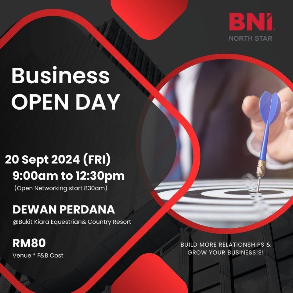 BNI North Star Business Open Day Cover