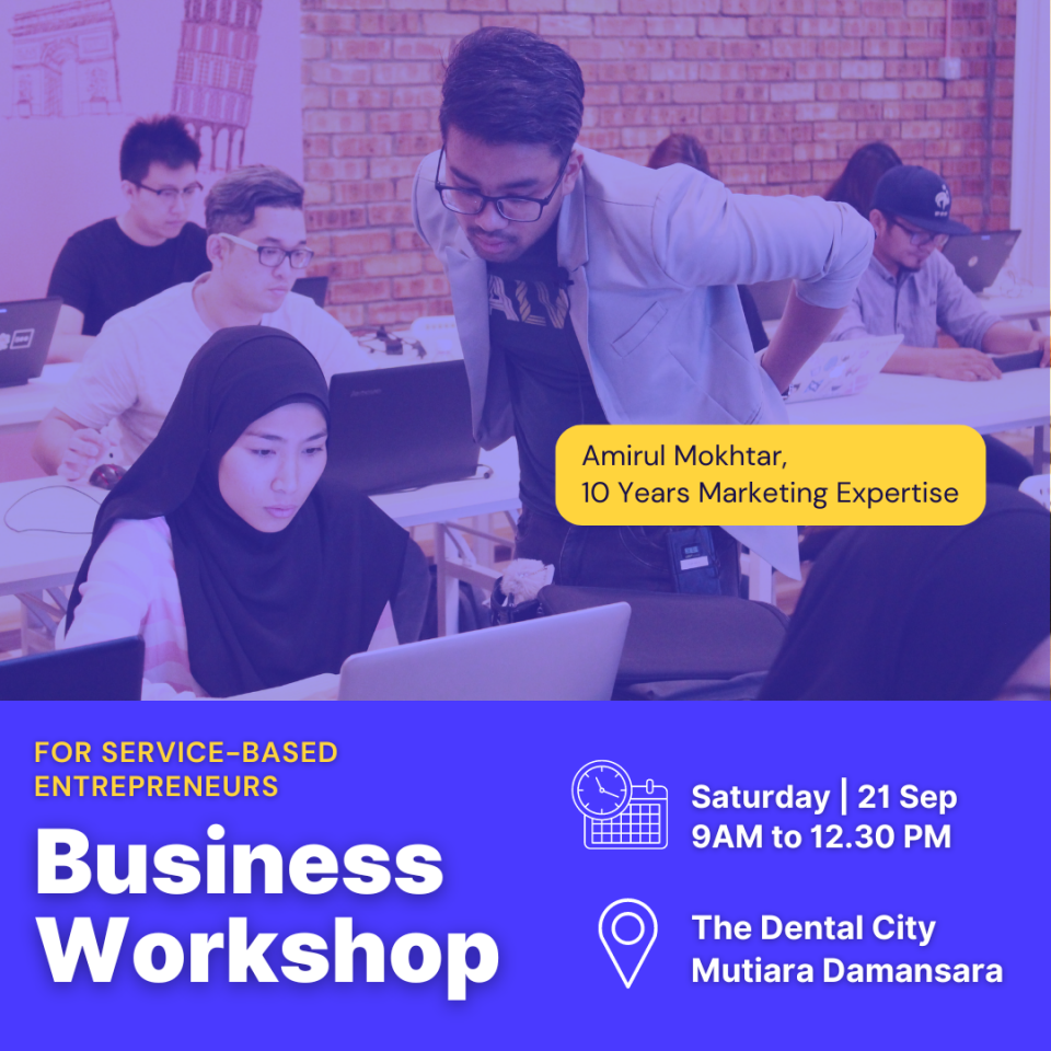 Business Workshop For Service-Based Entrepreneurs Cover