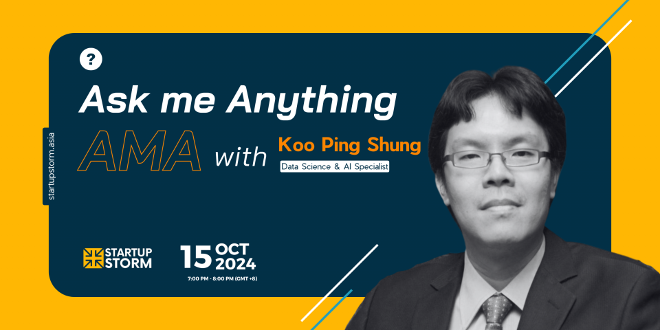 Ask Me Anything (AMA) with Koo Ping Shung: AI Cover