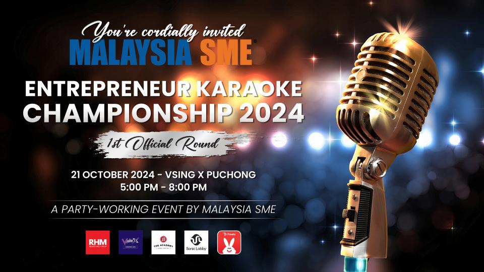 MALAYSIA SME Entrepreneur Karaoke Championship 2024 Cover