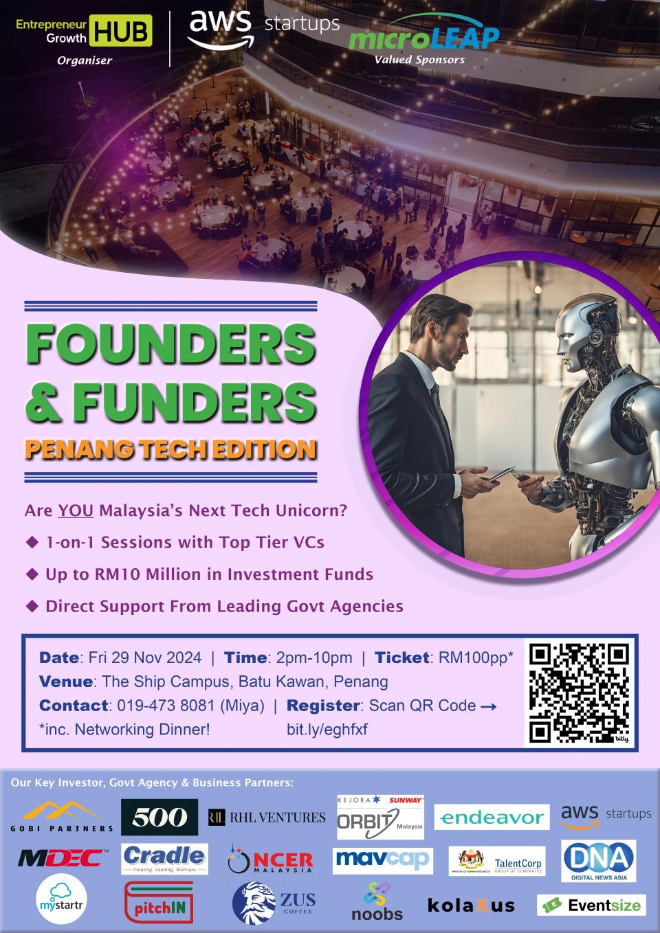 Founders & Funders - Penang Tech Edition Cover