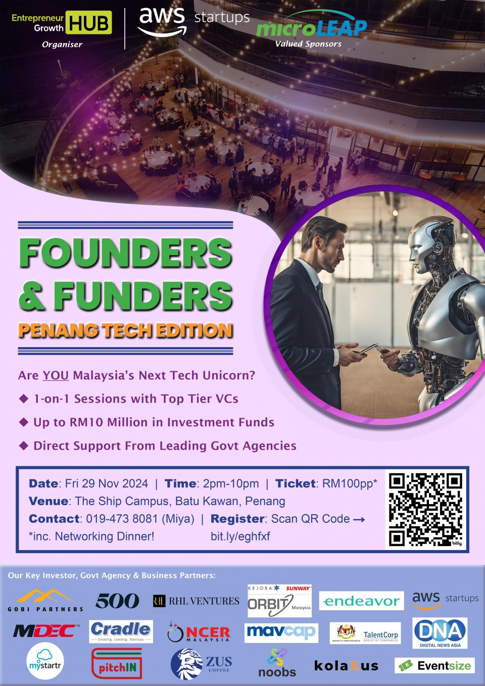 Founders & Funders - Penang Tech Edition Cover