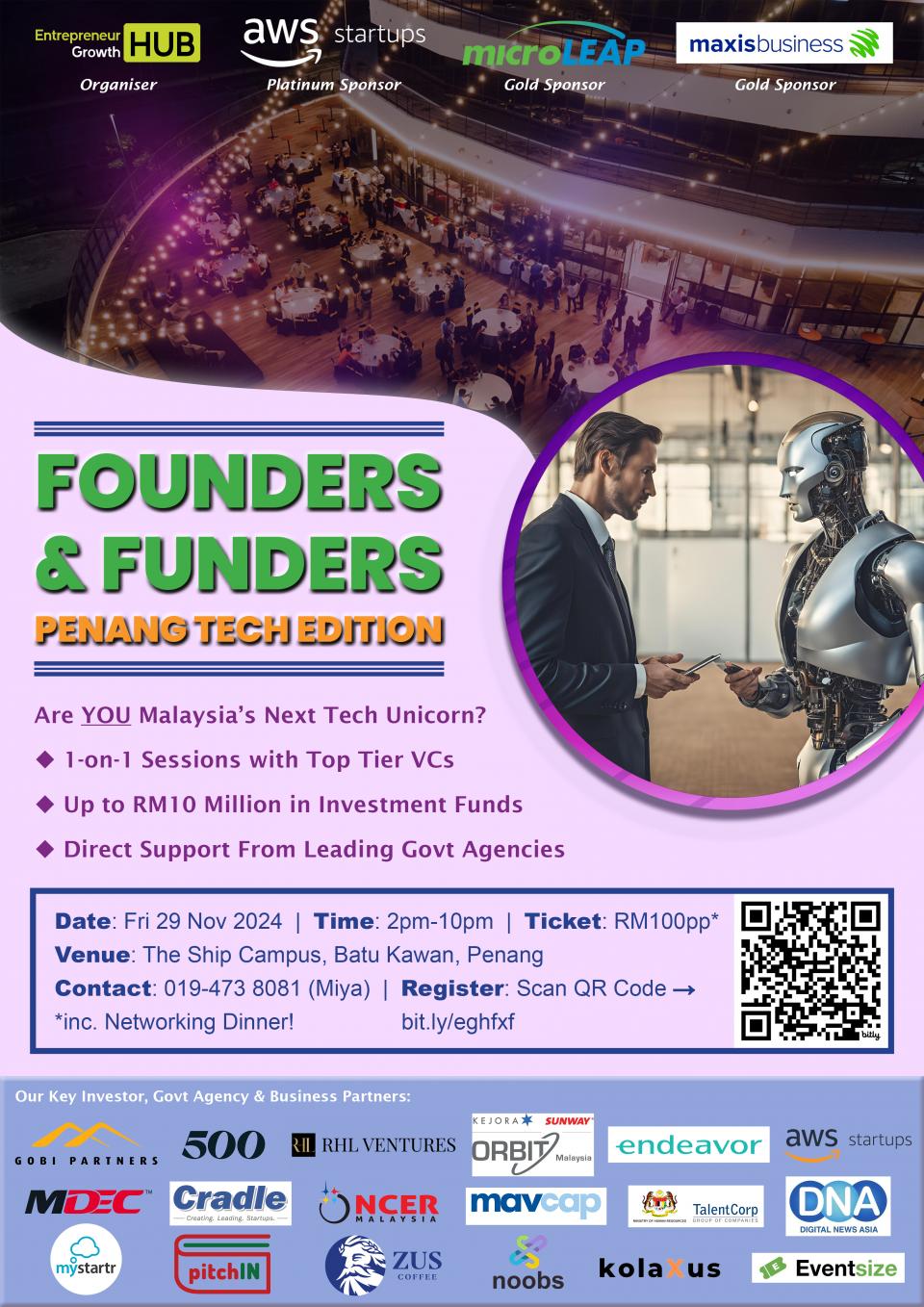 Founders & Funders - Penang Tech Edition Cover