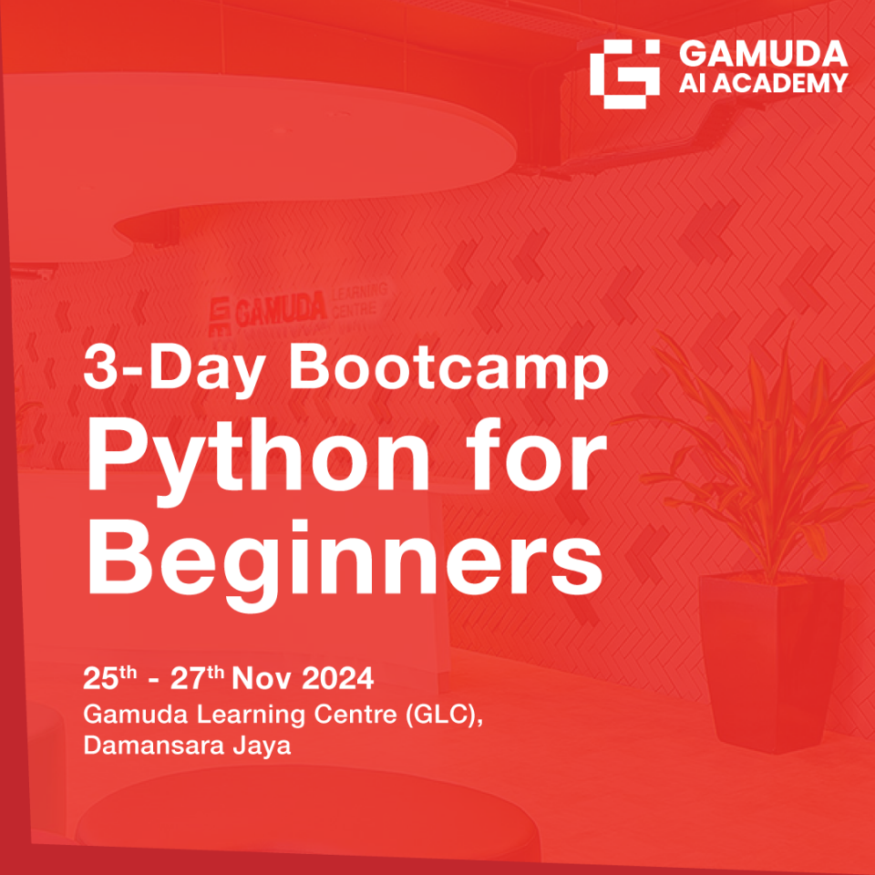 Python for Beginners 3-Day Bootcamp Cover