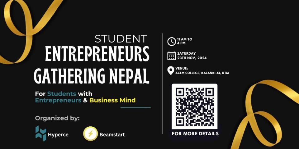 Student Entrepreneurs Gathering Nepal🇳🇵 Cover