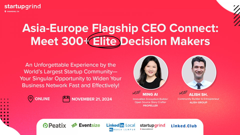 Asia-Europe Flagship CEO Connect: Meet 300+ Elite Decision Makers Cover