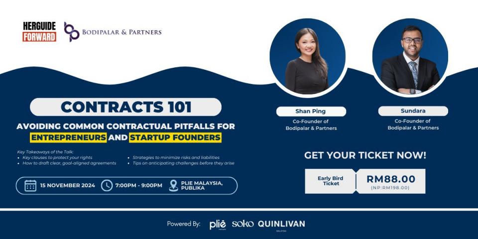 CONTRACTS 101 - Avoiding Common Contractual Pitfalls for Entrepreneurs and Startup Founders Cover