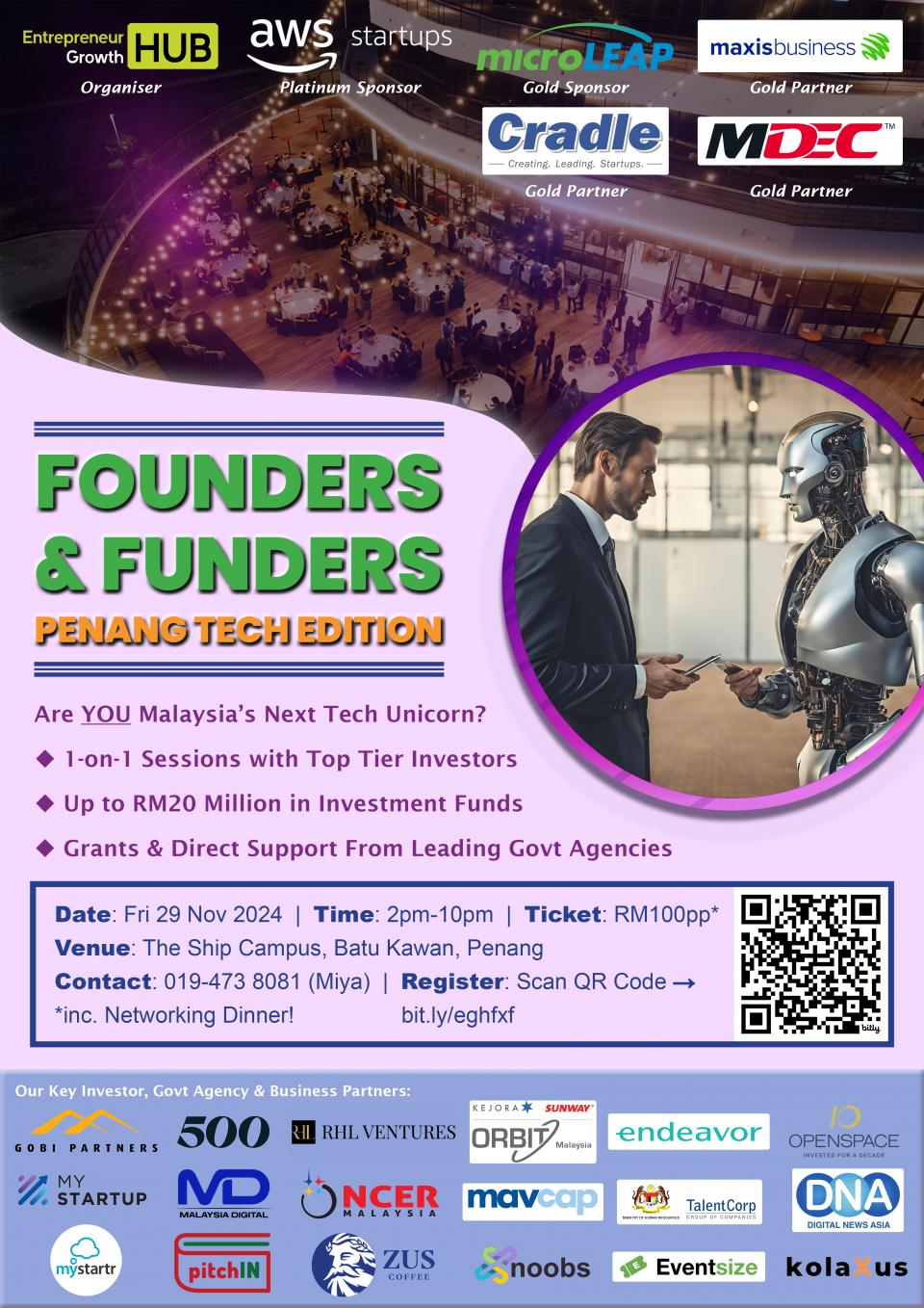 Founders & Funders - Penang Tech Edition Cover