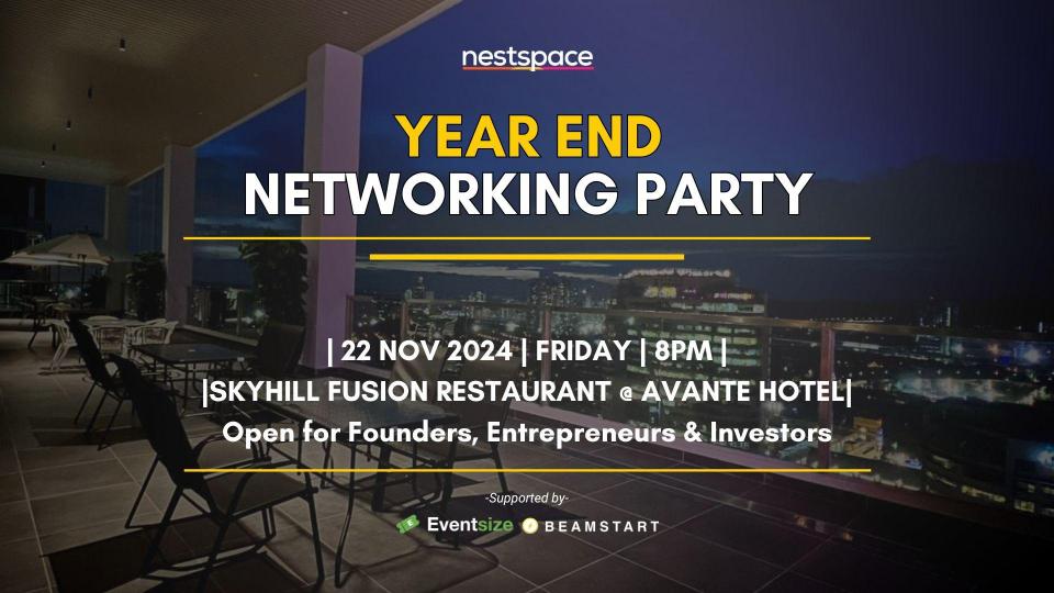 Year End Networking Party Cover