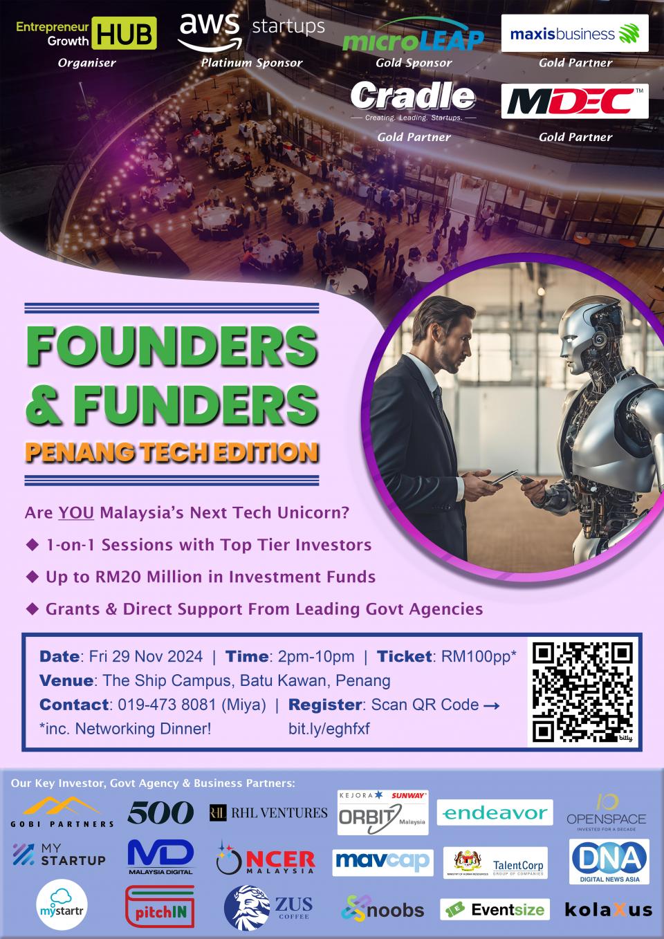 Founders & Funders - Penang Tech Edition Cover