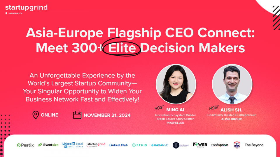 Asia-Europe Flagship CEO Connect: Meet 300+ Elite Decision Makers Cover