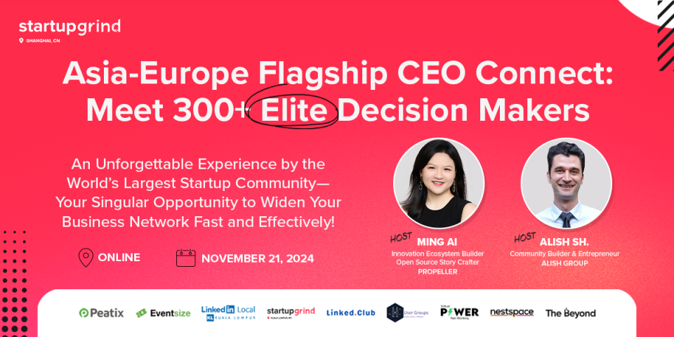 Asia-Europe Flagship CEO Connect: Meet 300+ Elite Decision Makers Cover