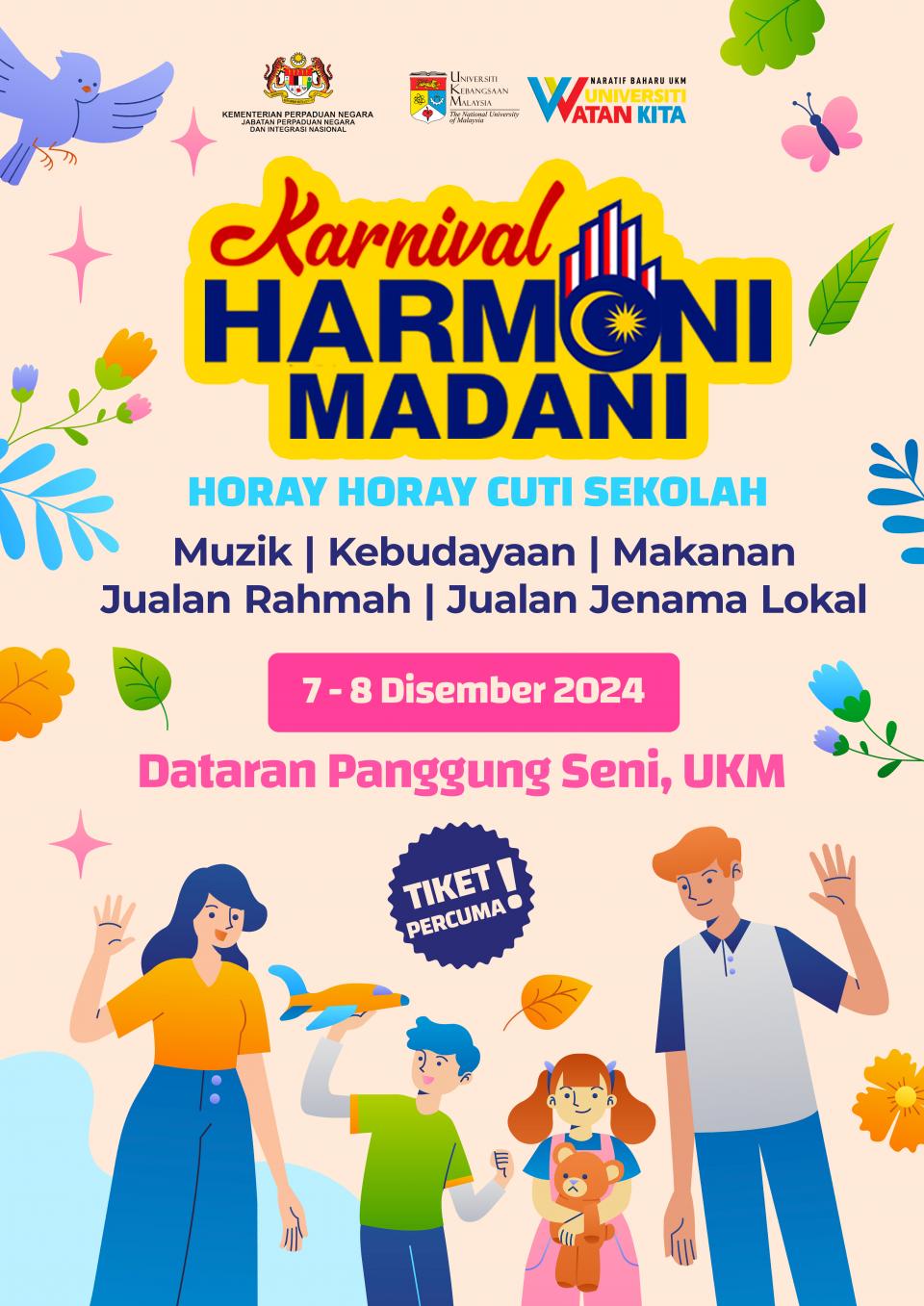 Karnival Harmoni Madani Cover