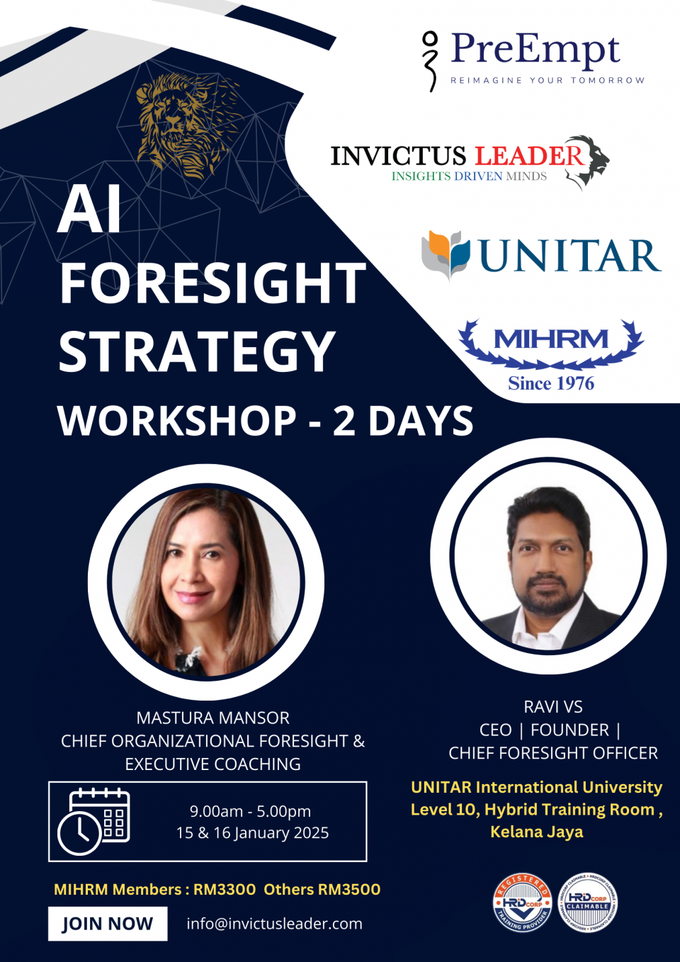 AI Foresight Strategy Workshop Cover