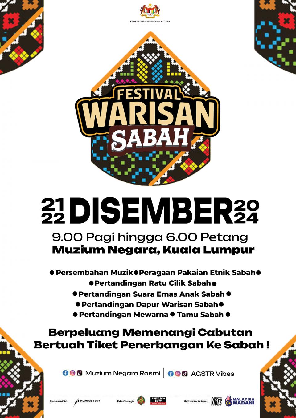 Festival Warisan Sabah Cover