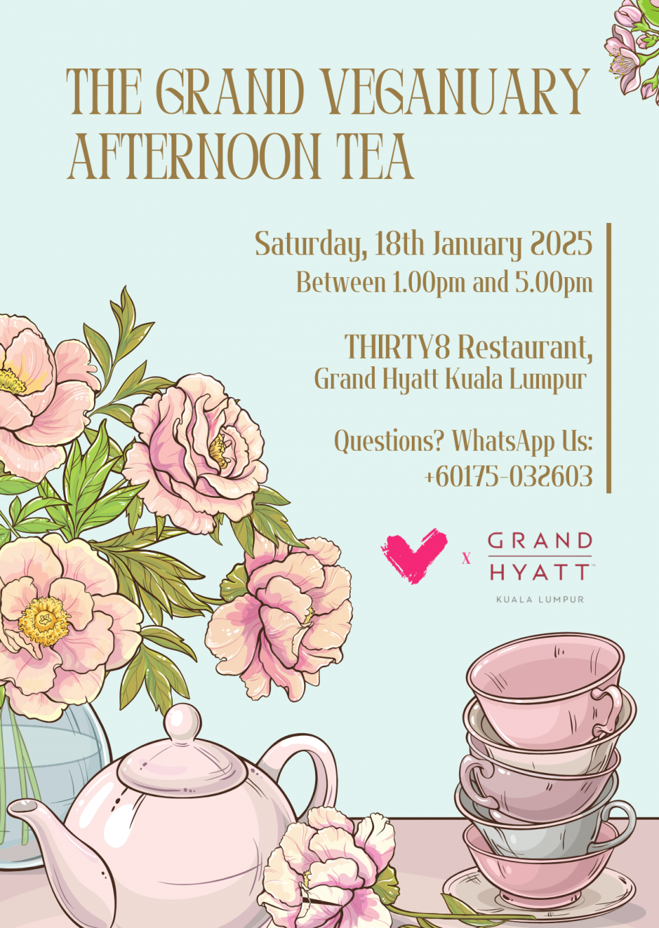 The Grand Veganuary Afternoon Tea Cover