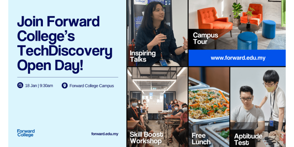 TechDiscovery Open Day | Forward College Cover