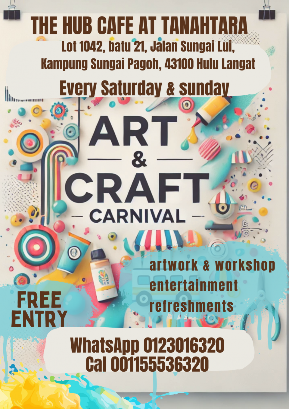 Art and craft carnival Cover