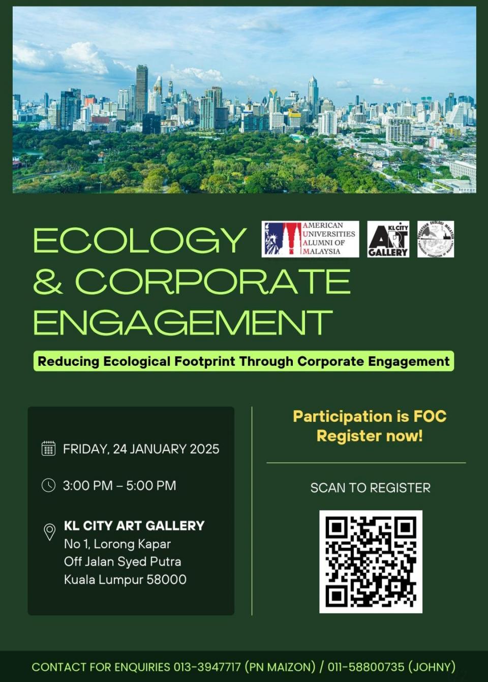 Ecology and Corporate Engagement Cover