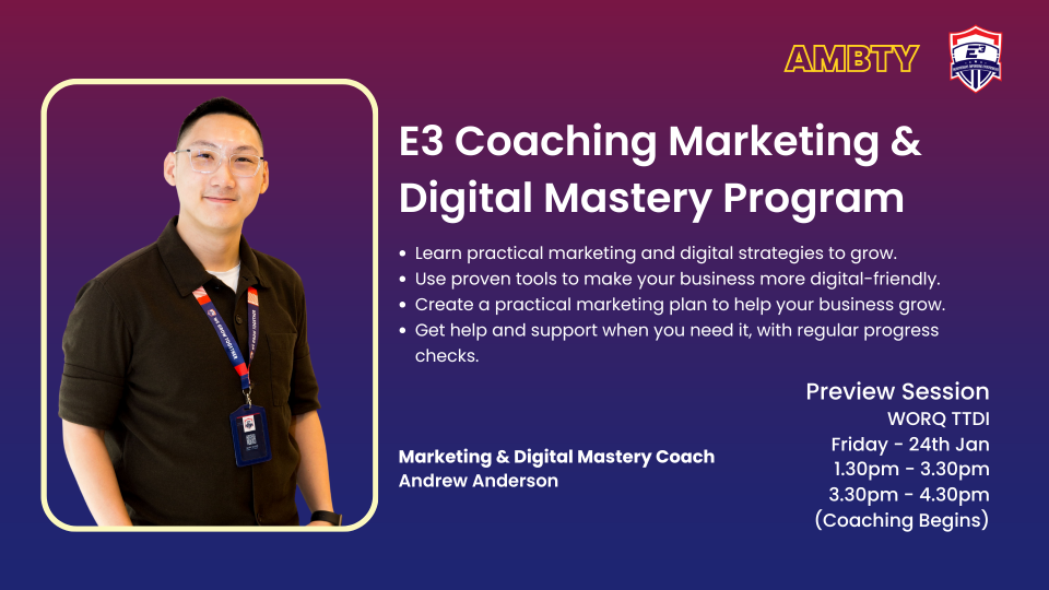 Coaching Marketing & Digital Mastery Program Cover