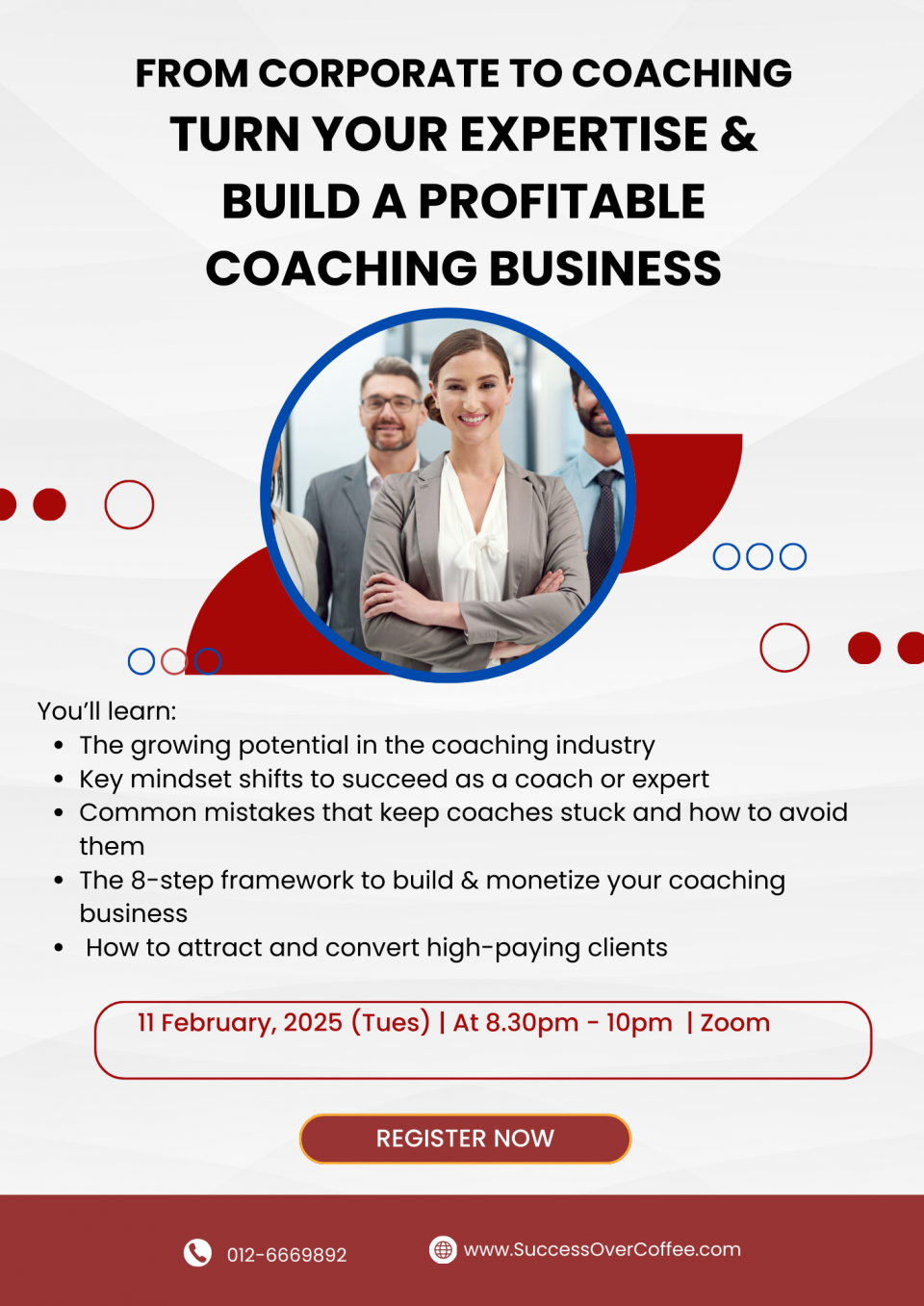 Build & Monetize a Profitable Coaching Business! Cover