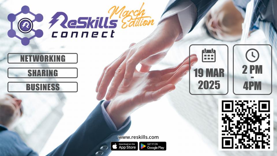 ReSkills Connect Day (Business Networking) - March Edition Cover