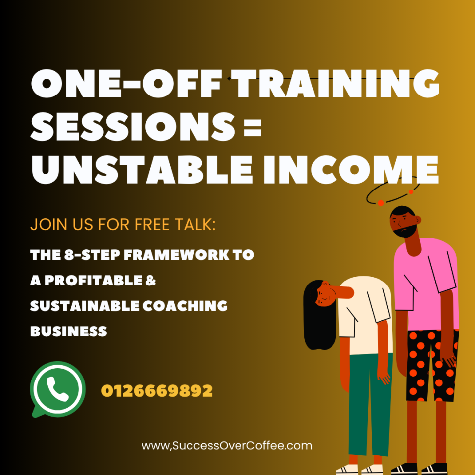 How to become profitable trainer, coaches or consultant Cover