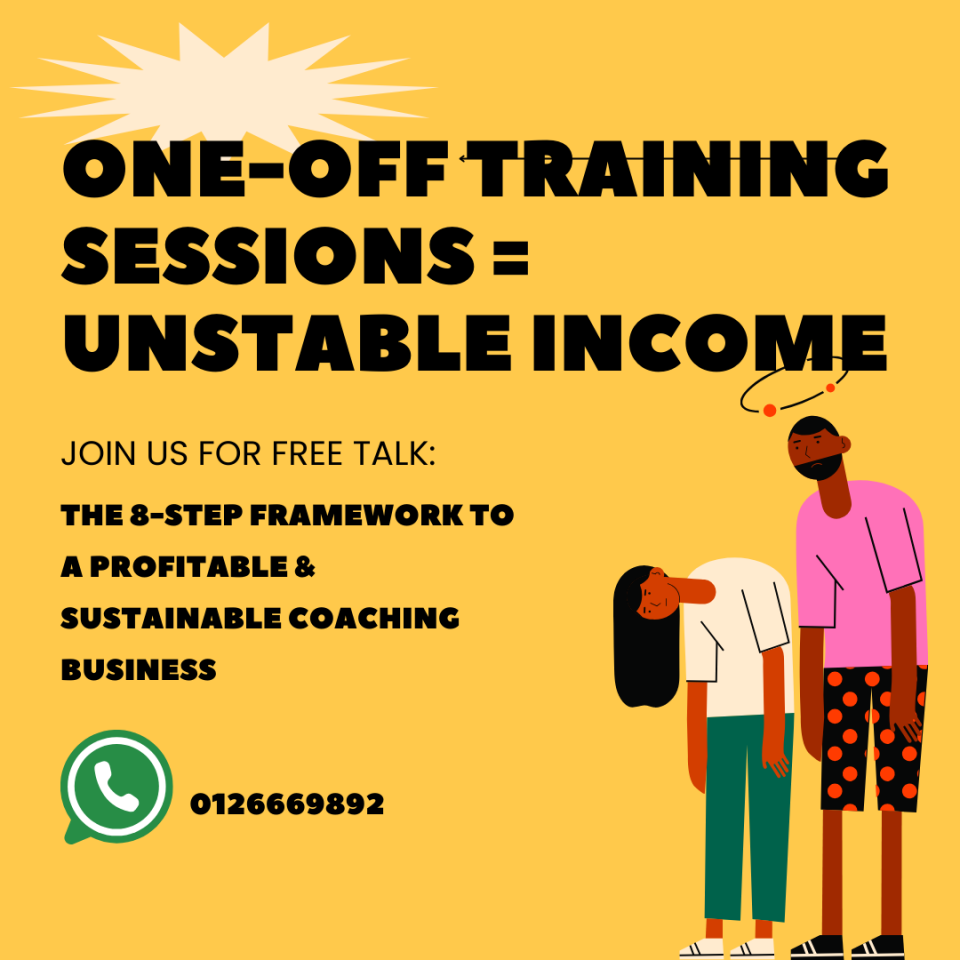 How to become profitable trainer, coaches or consultant Cover