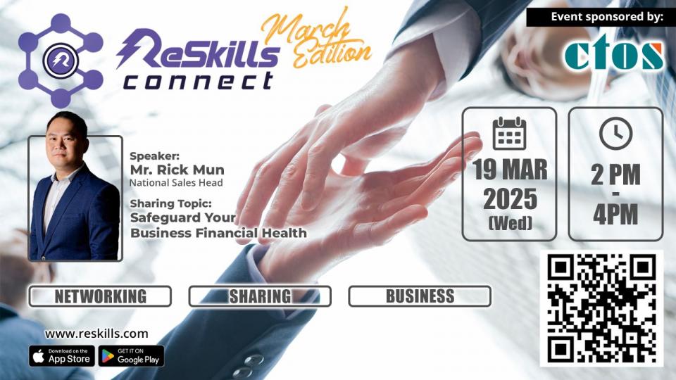 ReSkills Connect Day (Business Networking) - March Edition Cover