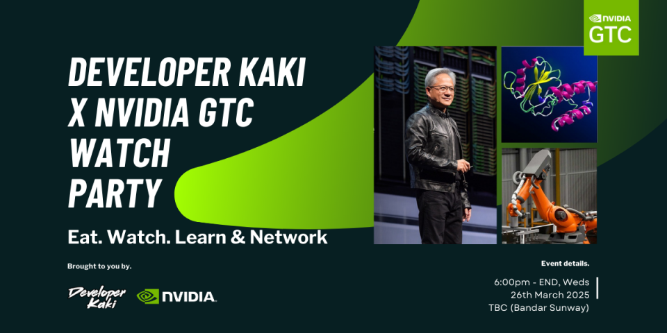 Developer Kaki x NVIDIA GTC Watch Party Cover